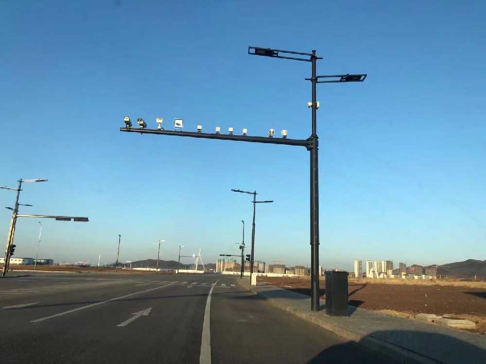 青州市黑龙江佳木斯综合路灯杆项目